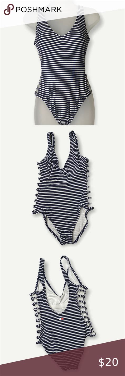 tommy hilfiger bathing suit one piece|tommy hilfiger swimsuit bermuda stripe.